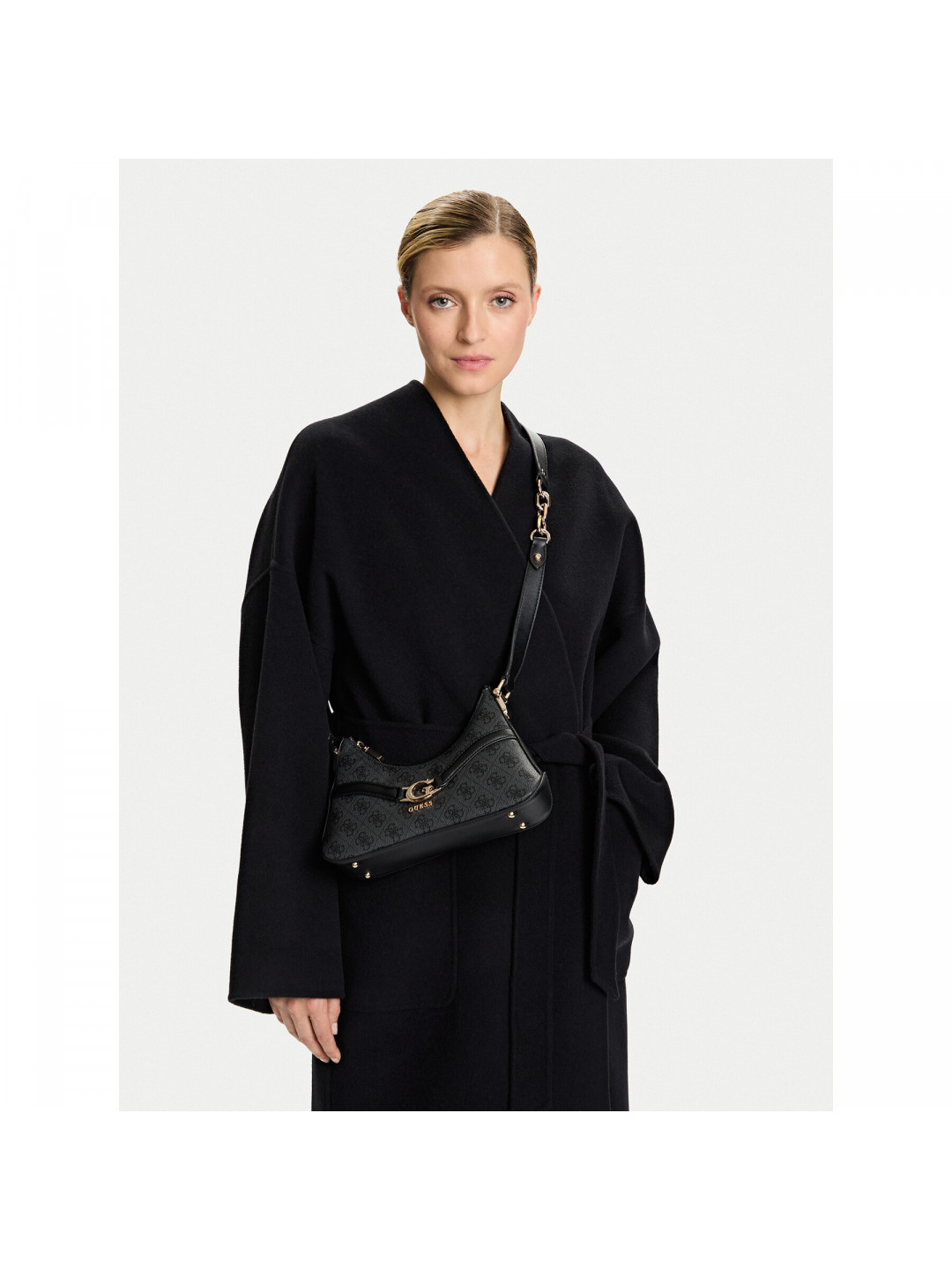 Kabelka Guess Dea Mini HWSG79 93730 Šedá